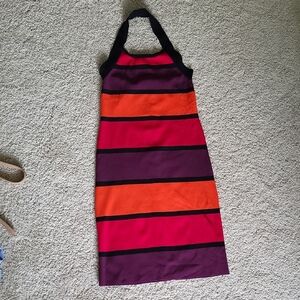 Colorblock Bandage Dress